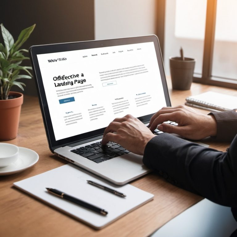 Building an Effective Landing Page: Tips and Tricks